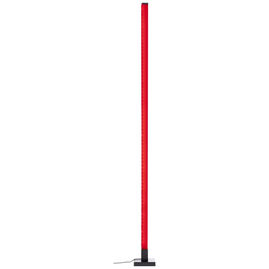 Brilliant - Lámpara de pie LED RGBW regulable NEELE LED/6,5W/230V negro + control remoto