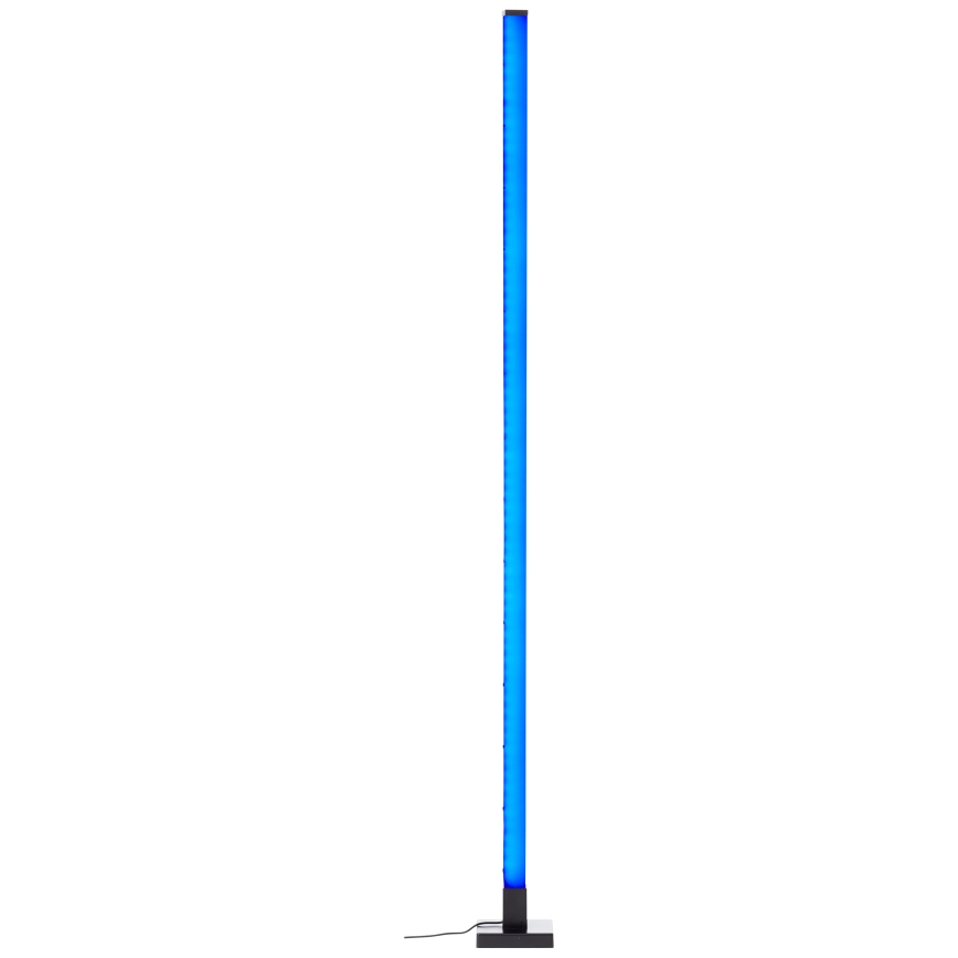 Brilliant - Lámpara de pie LED RGBW regulable NEELE LED/6,5W/230V negro + control remoto