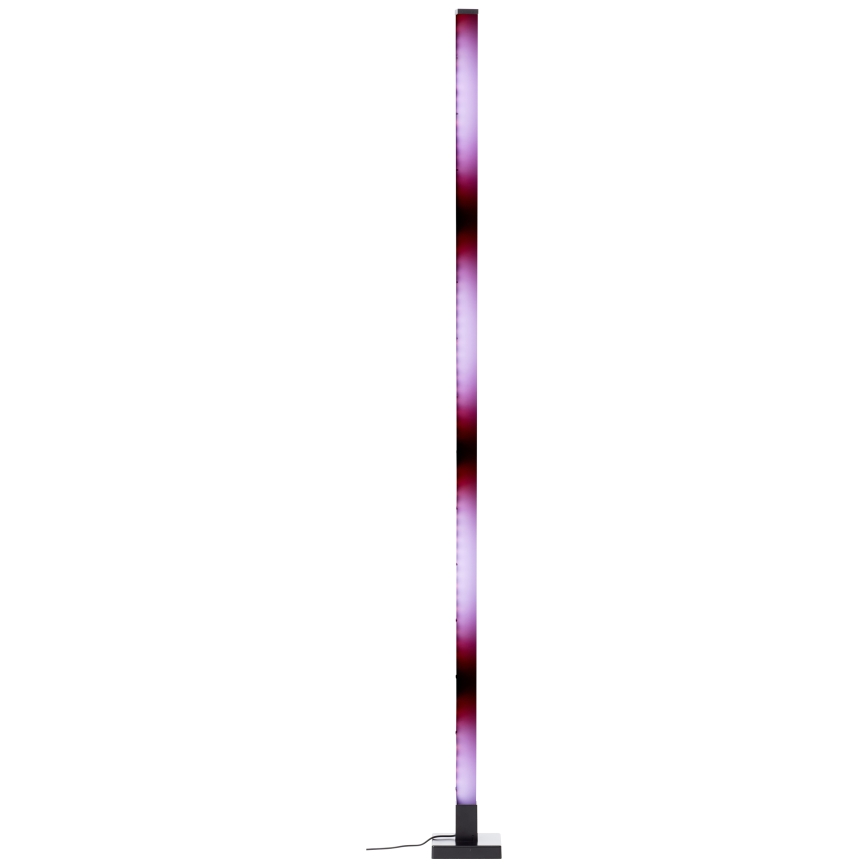 Brilliant - Lámpara de pie LED RGBW regulable NEELE LED/6,5W/230V negro + control remoto