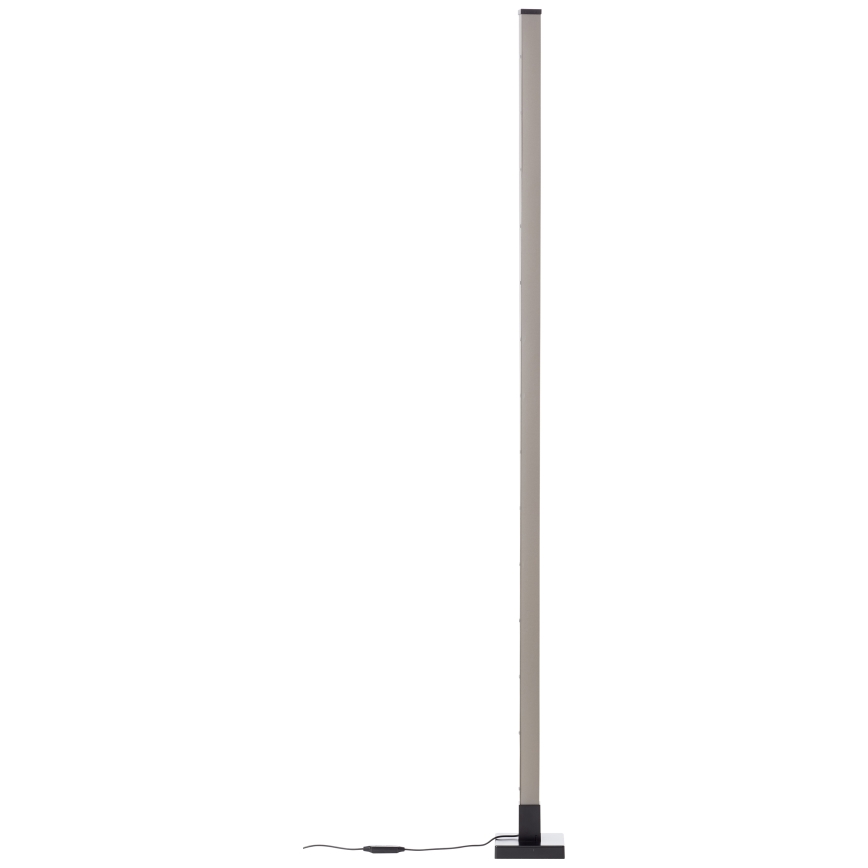 Brilliant - Lámpara de pie LED RGBW regulable NEELE LED/6,5W/230V negro + control remoto