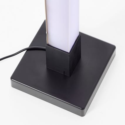 Brilliant - Lámpara de pie LED RGBW regulable NEELE LED/6,5W/230V negro + control remoto