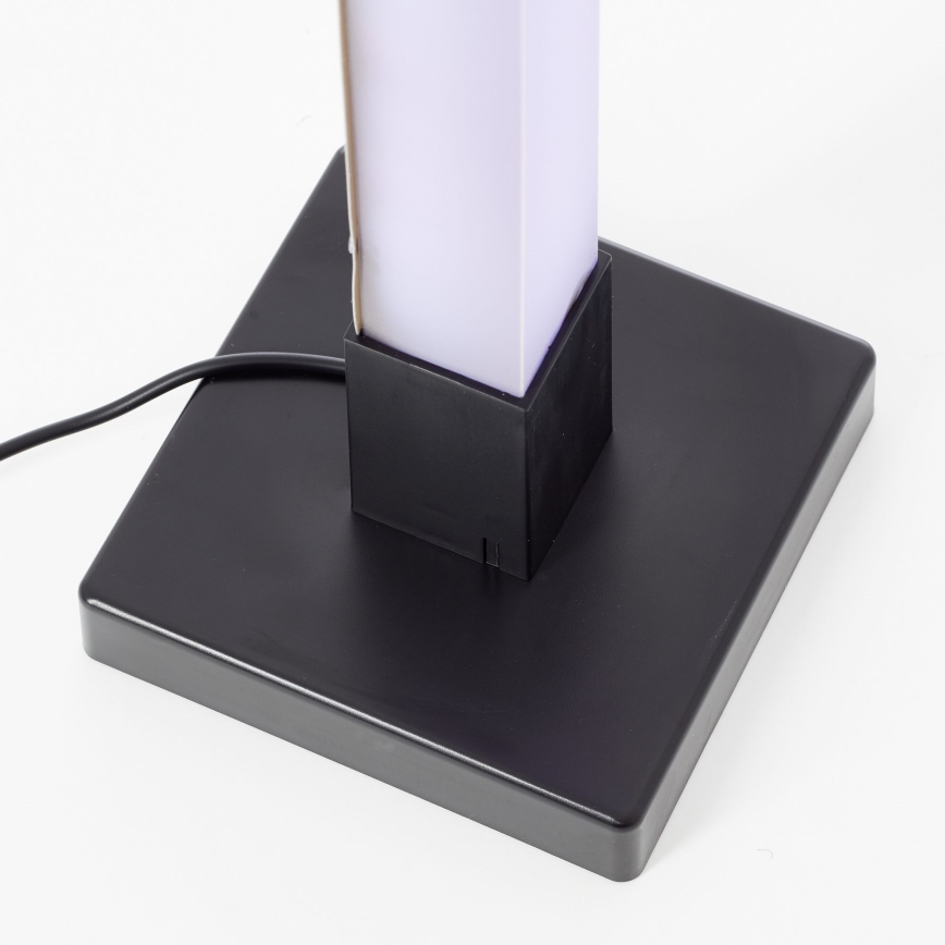 Brilliant - Lámpara de pie LED RGBW regulable NEELE LED/6,5W/230V negro + control remoto