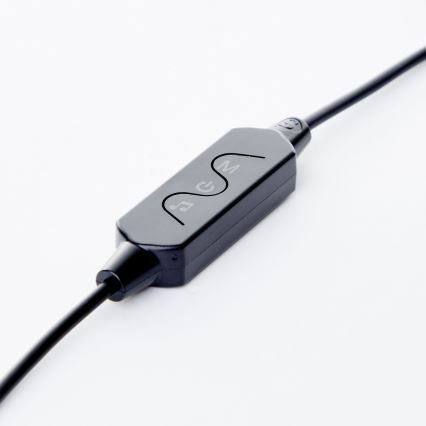 Brilliant - Lámpara de pie LED RGBW regulable NEELE LED/6,5W/230V negro + control remoto
