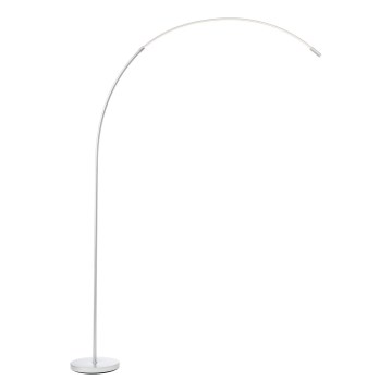 Brilliant - Lámpara de pie LED táctil regulable BOW LED/14W/230V 3000/4000/6500K cromo mate