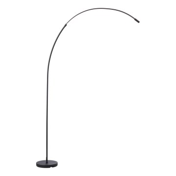 Brilliant - Lámpara de pie LED táctil regulable BOW LED/14W/230V 3000/4000/6500K negro