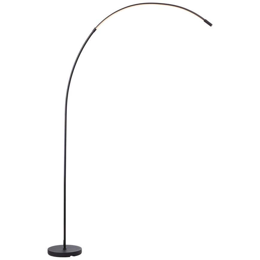 Brilliant - Lámpara de pie LED táctil regulable BOW LED/14W/230V 3000/4000/6500K negro