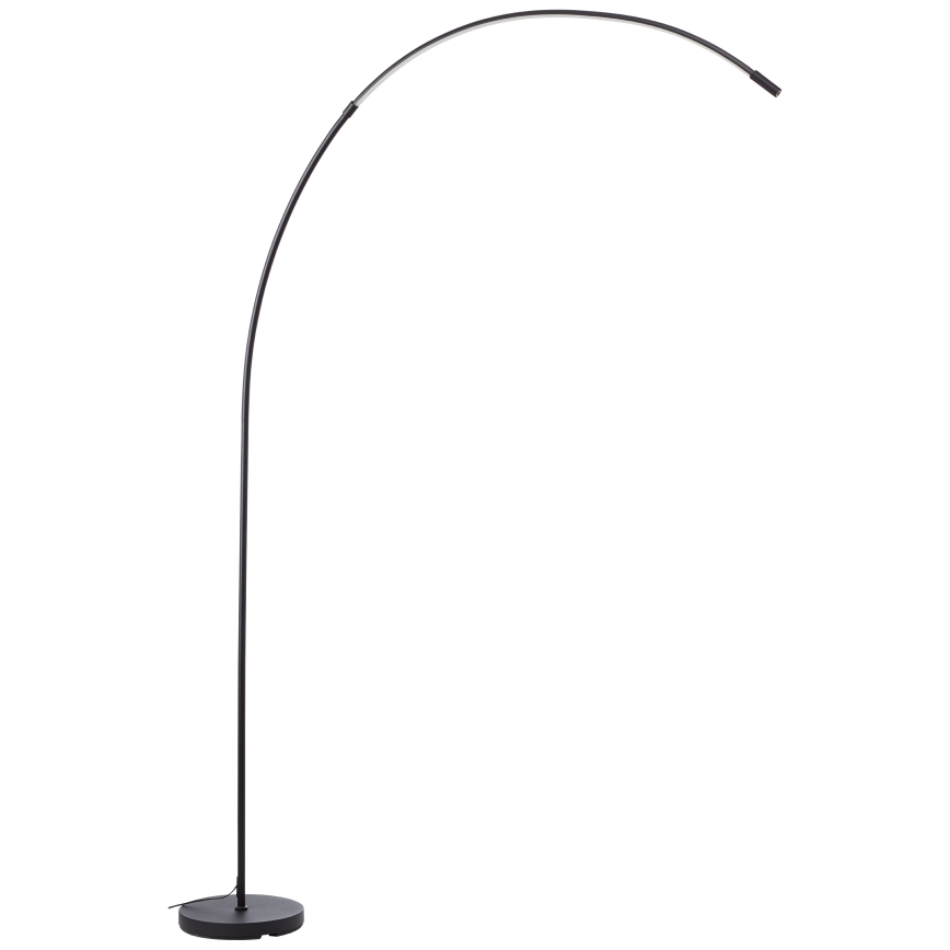Brilliant - Lámpara de pie LED táctil regulable BOW LED/14W/230V 3000/4000/6500K negro