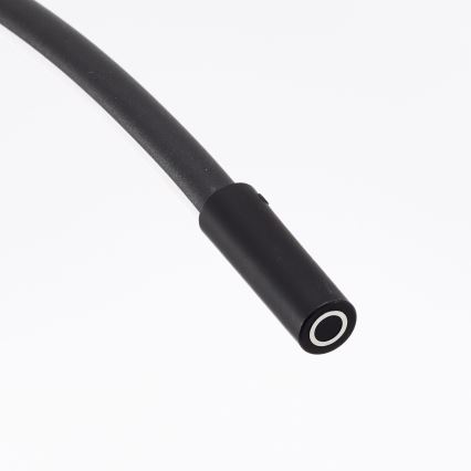 Brilliant - Lámpara de pie LED táctil regulable BOW LED/14W/230V 3000/4000/6500K negro