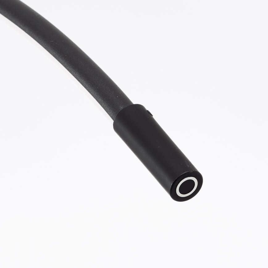 Brilliant - Lámpara de pie LED táctil regulable BOW LED/14W/230V 3000/4000/6500K negro