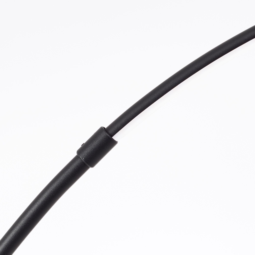 Brilliant - Lámpara de pie LED táctil regulable BOW LED/14W/230V 3000/4000/6500K negro