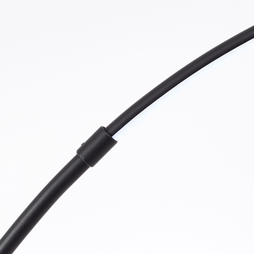 Brilliant - Lámpara de pie LED táctil regulable BOW LED/14W/230V 3000/4000/6500K negro