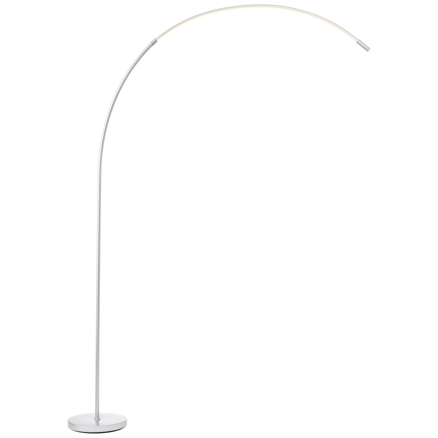 Brilliant - Lámpara de pie LED táctil regulable BOW LED/14W/230V 3000/4000/6500K cromo mate