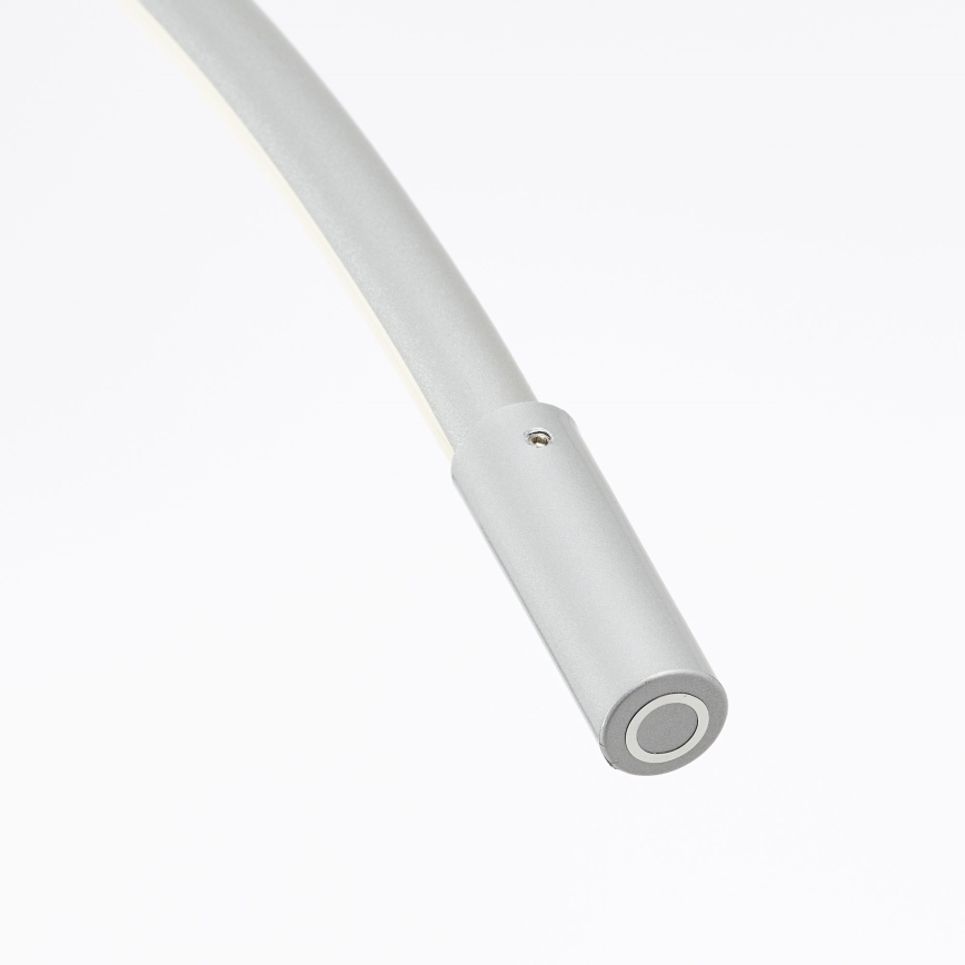 Brilliant - Lámpara de pie LED táctil regulable BOW LED/14W/230V 3000/4000/6500K cromo mate