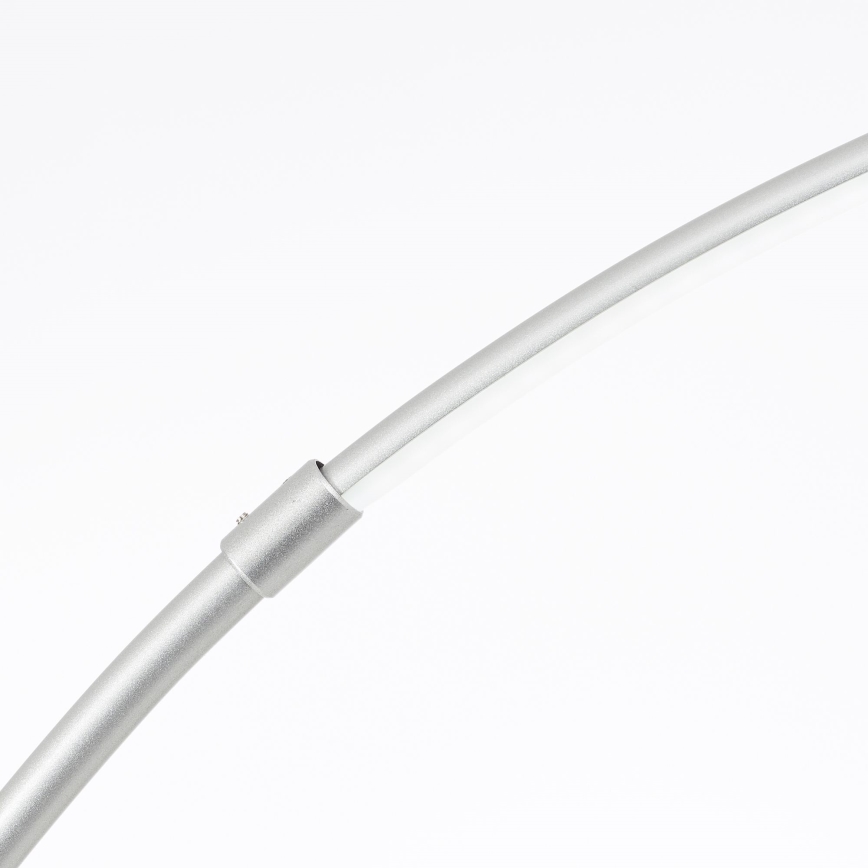 Brilliant - Lámpara de pie LED táctil regulable BOW LED/14W/230V 3000/4000/6500K cromo mate