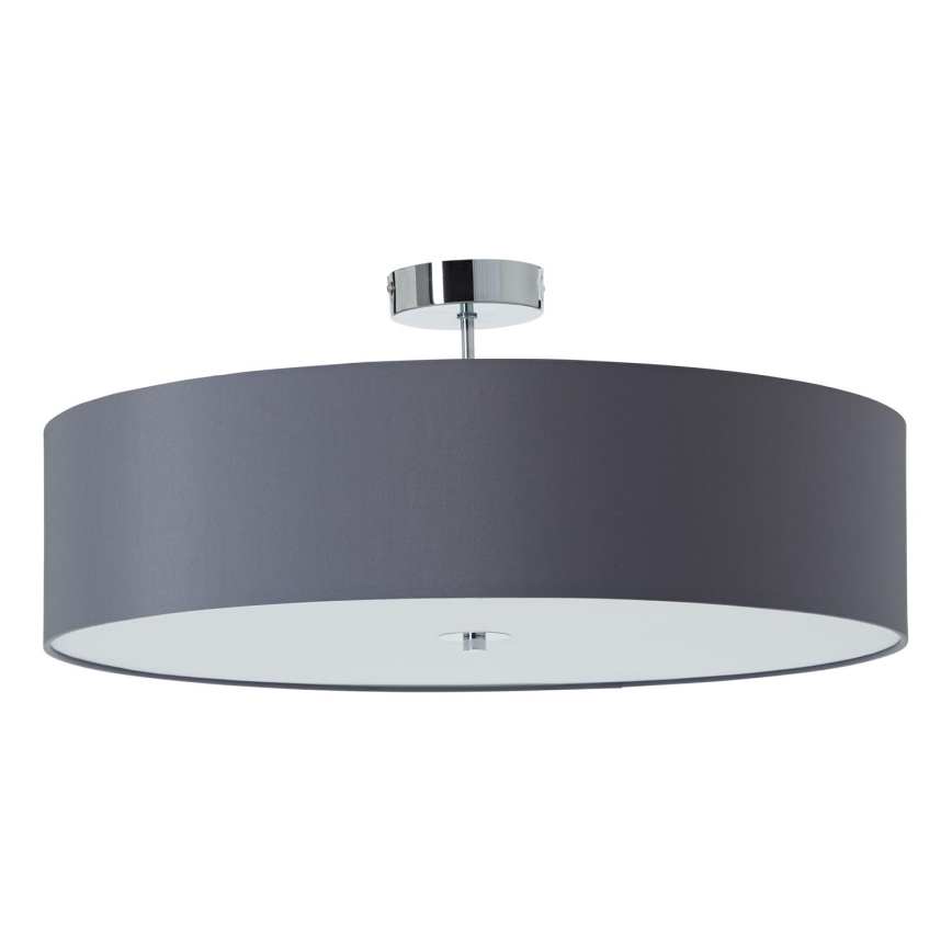 Brilliant - Lámpara de techo ANDRIA 3xE27/60W/230V diá. 60 cm antracita