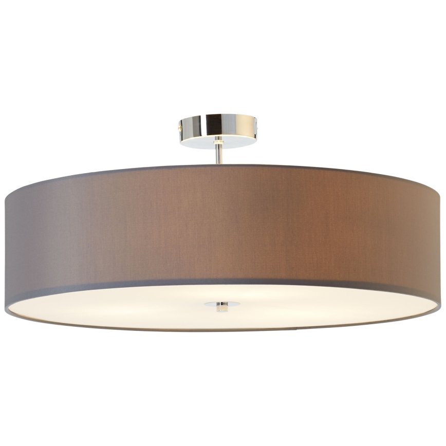 Brilliant - Lámpara de techo ANDRIA 3xE27/60W/230V diá. 60 cm antracita