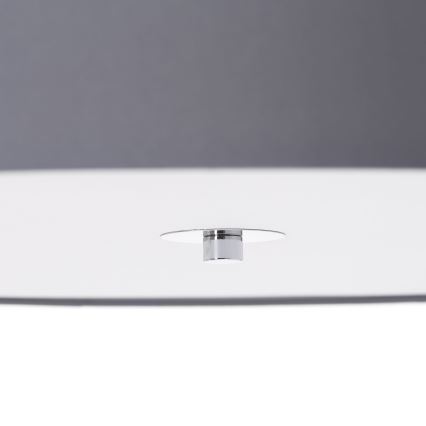 Brilliant - Lámpara de techo ANDRIA 3xE27/60W/230V diá. 60 cm antracita