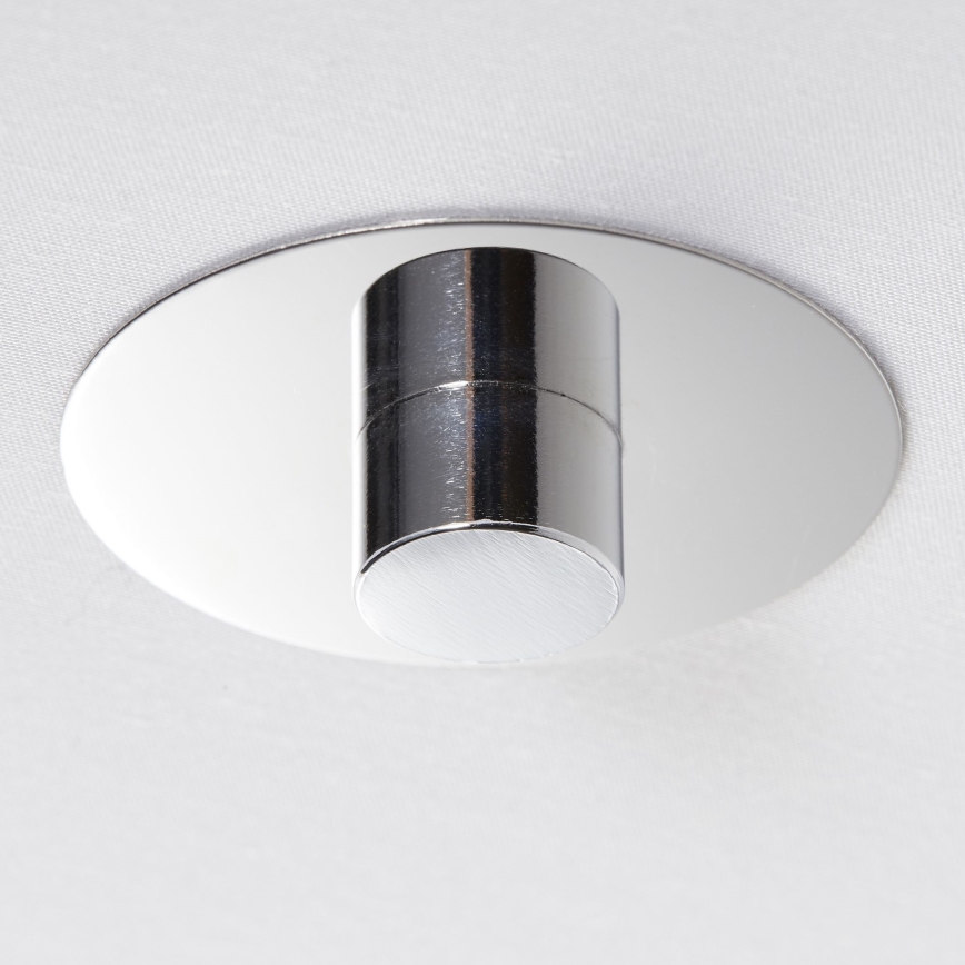 Brilliant - Lámpara de techo ANDRIA 3xE27/60W/230V diá. 60 cm antracita