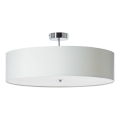 Brilliant - Lámpara de techo ANDRIA 3xE27/60W/230V diá. 60 cm blanco