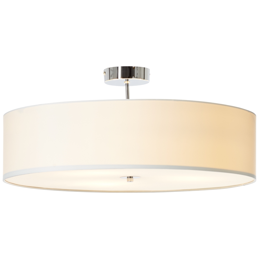 Brilliant - Lámpara de techo ANDRIA 3xE27/60W/230V diá. 60 cm blanco