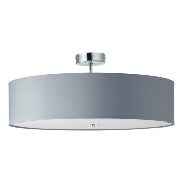 Brilliant - Lámpara de techo ANDRIA 3xE27/60W/230V diá. 60 cm gris