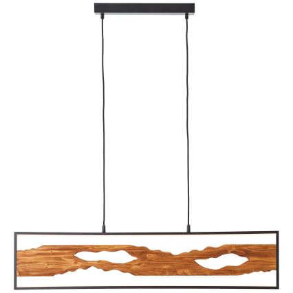Brilliant - Lámpara LED colgante CHAUMONT LED/20W/230V pino - FSC Certificado