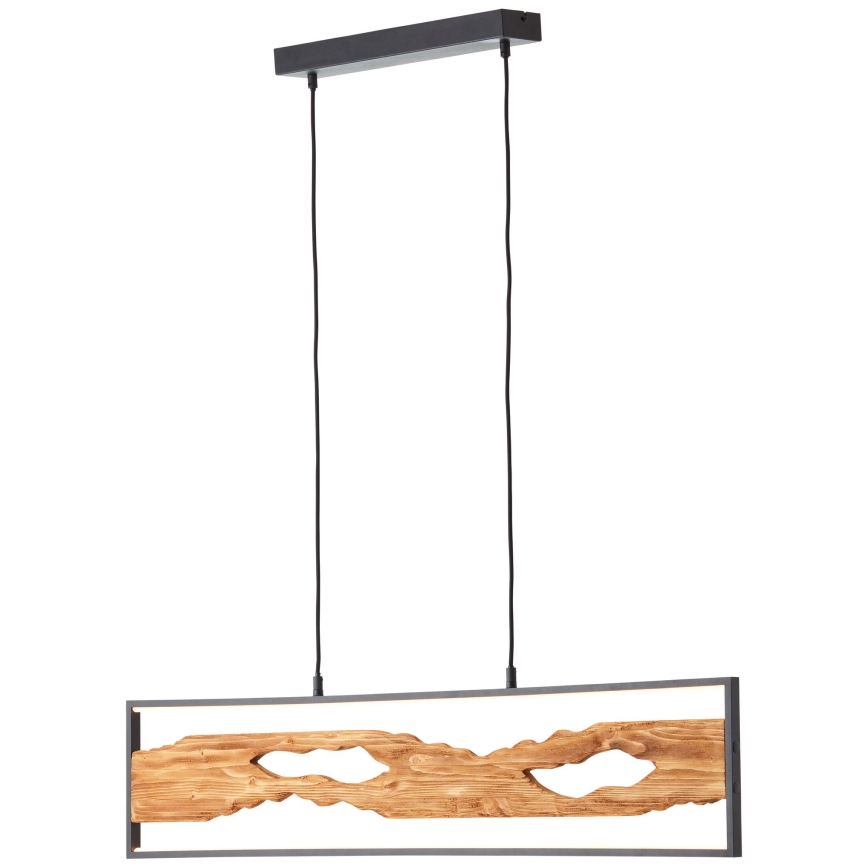 Brilliant - Lámpara LED colgante CHAUMONT LED/20W/230V pino - FSC Certificado