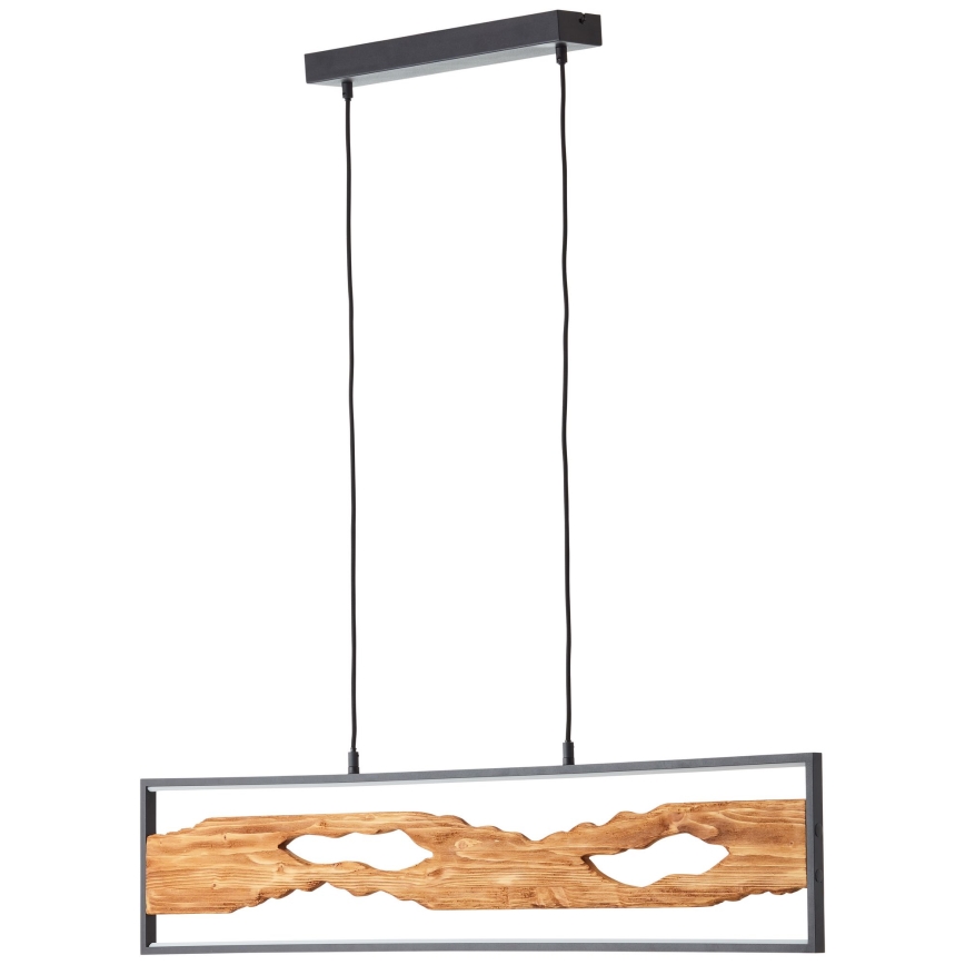 Brilliant - Lámpara LED colgante CHAUMONT LED/20W/230V pino - FSC Certificado
