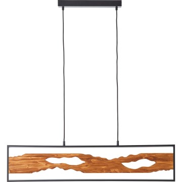Brilliant - Lámpara LED colgante CHAUMONT LED/20W/230V pino - FSC Certificado