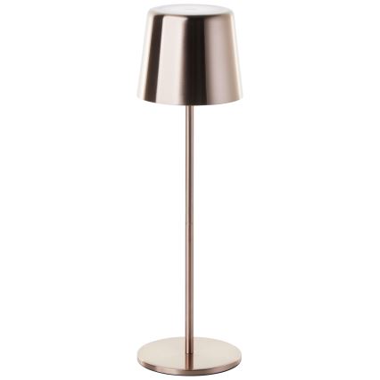 Brilliant - Lámpara LED de exterior táctil regulable XAANA LED/4W/5V 3000/4000/6500K IP44 cobre