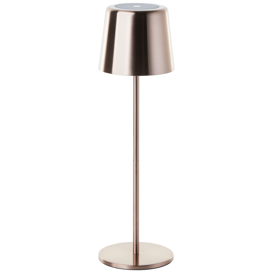 Brilliant - Lámpara LED de exterior táctil regulable XAANA LED/4W/5V 3000/4000/6500K IP44 cobre