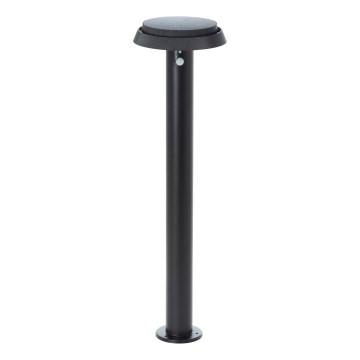 Brilliant - Lámpara solar LED con sensor ALVERO LED/4W/3,7V 70 cm IP44 negro