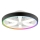 Brilliant - LED RGBW Ventilador de techo regulable con luz GAIANO LED/48W/230V 2700-6500K negro + control remoto
