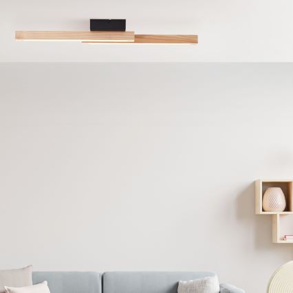 Brilliant - Plafón LED ARION LED/14W/230V pino - FSC Certificado