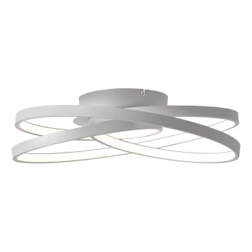 Brilliant - Plafón LED LABYRINTH LED/40W/230V diá. 39,5 cm gris