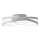 Brilliant - Plafón LED LABYRINTH LED/40W/230V diá. 39,5 cm gris