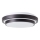 Brilliant - Plafón LED MALMÖ LED/12W/230V 3000K diá. 34,5 cm negro