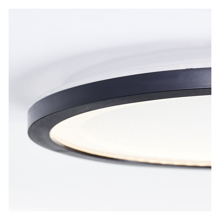 Brilliant - Plafón LED MOSAKO LED/16W/230V 3000K diá. 25 cm negro