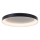 Brilliant - Plafón LED QUITO LED/24W/230V 3000K diá. 33 cm negro