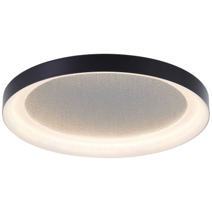 Brilliant - Plafón LED QUITO LED/24W/230V 3000K diá. 33 cm negro