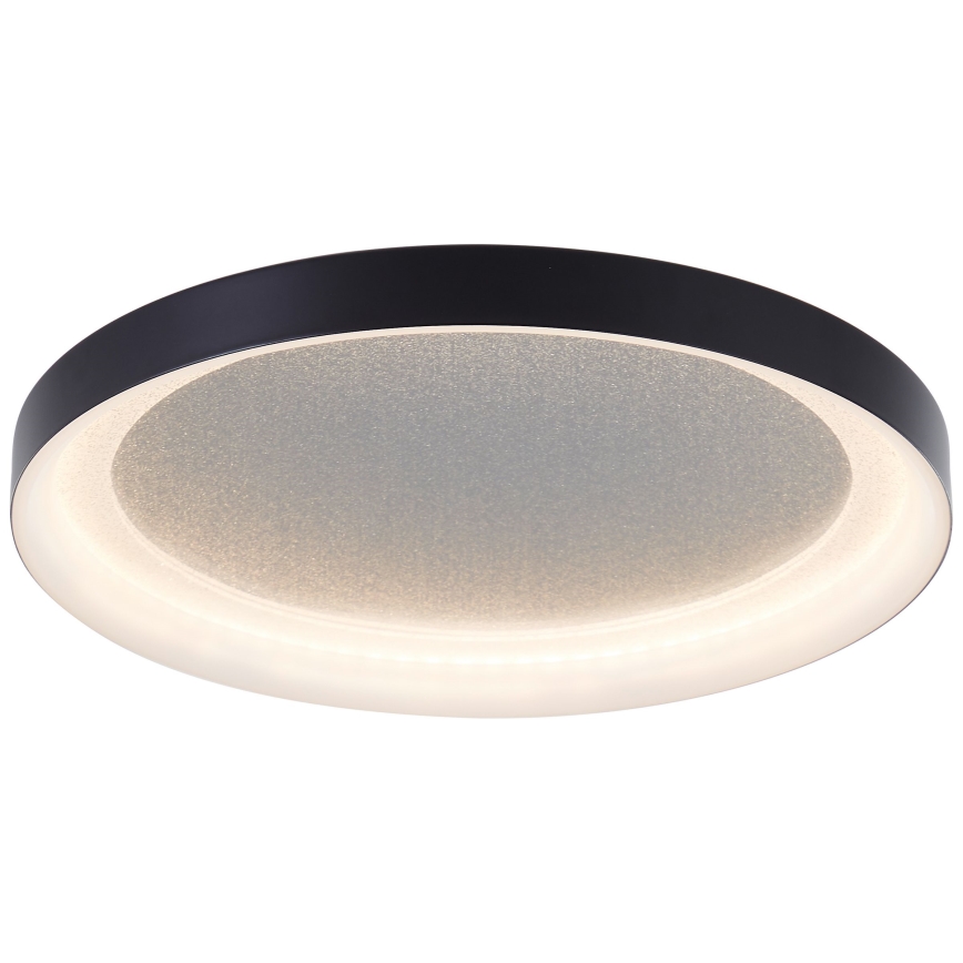 Brilliant - Plafón LED QUITO LED/24W/230V 3000K diá. 33 cm negro
