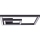 Brilliant - Plafón LED QUON LED/24W/230V 3000K 40x40 cm negro