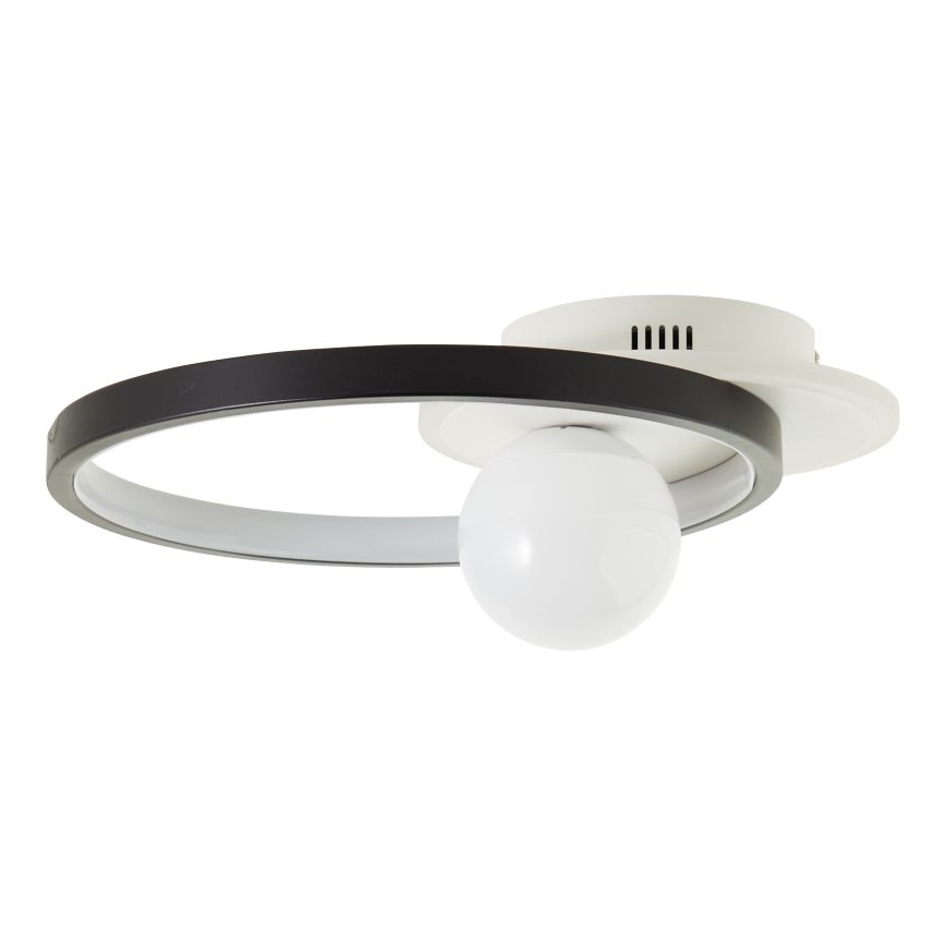 Brilliant - Plafón LED regulable ATLANTA LED/24W/230V negro/blanco