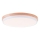 Brilliant - Plafón LED regulable BAARLO LED/24W/230V diá. 35 cm blanco/madera de caucho - FSC Certificado