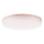 Brilliant - Plafón LED regulable BAARLO LED/36W/230V 3000-6500K diá. 50 cm blanco/madera de caucho + control remoto - FSC Certificado