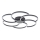 Brilliant - Plafón LED regulable FICO LED/32W/230V 3000-6500K diá. 65 cm negro + control remoto