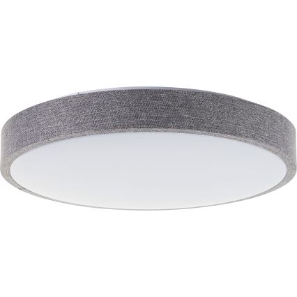 Brilliant - Plafón LED regulable FILIZ LED/24W/230V diá. 38,5 cm gris