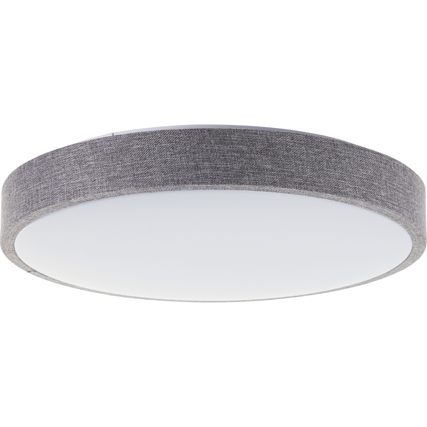 Brilliant - Plafón LED regulable FILIZ LED/24W/230V diá. 38,5 cm gris