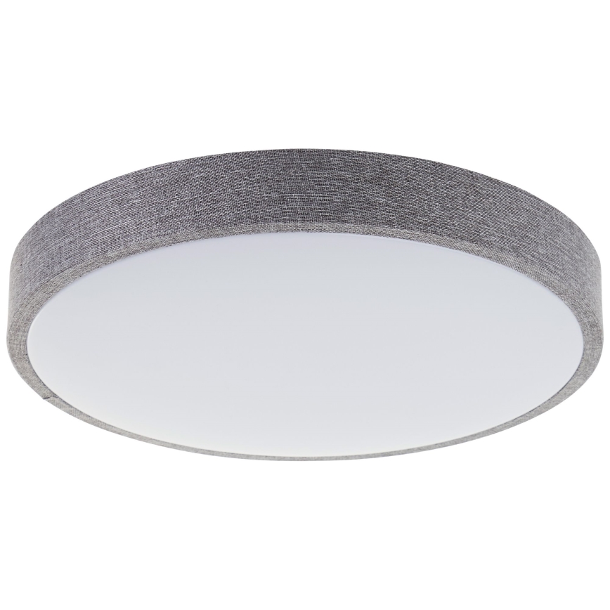 Brilliant - Plafón LED regulable FILIZ LED/24W/230V diá. 38,5 cm gris