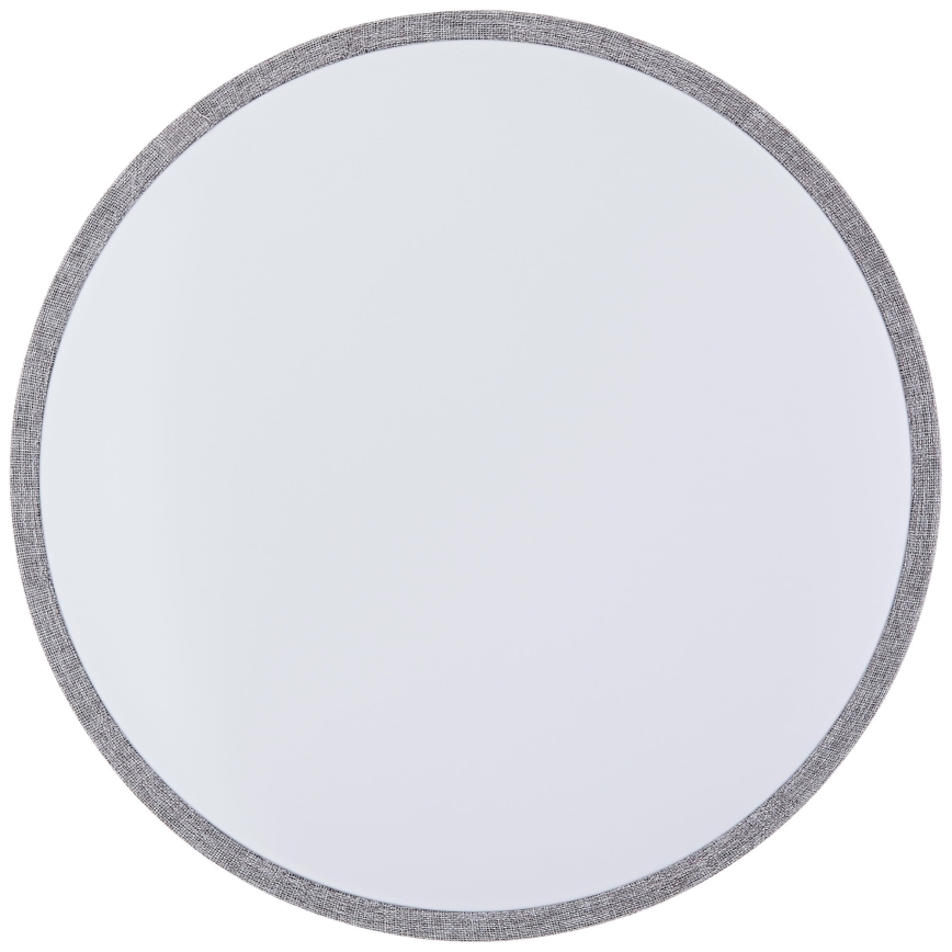 Brilliant - Plafón LED regulable FILIZ LED/24W/230V diá. 38,5 cm gris
